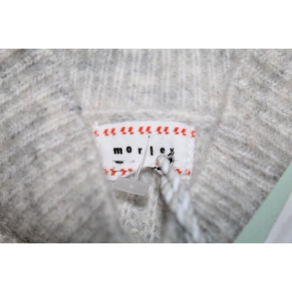 Kids Size 2 Morley Gray Knit Cozy Mist Wool Blend Olympia Sweater NWT New Soft - Picture 4 of 5